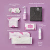 Frida Mom 15 Pc Labor and Delivery + Postpartum Recovery Kit Gift Set for Baby Showers & Mom to Be