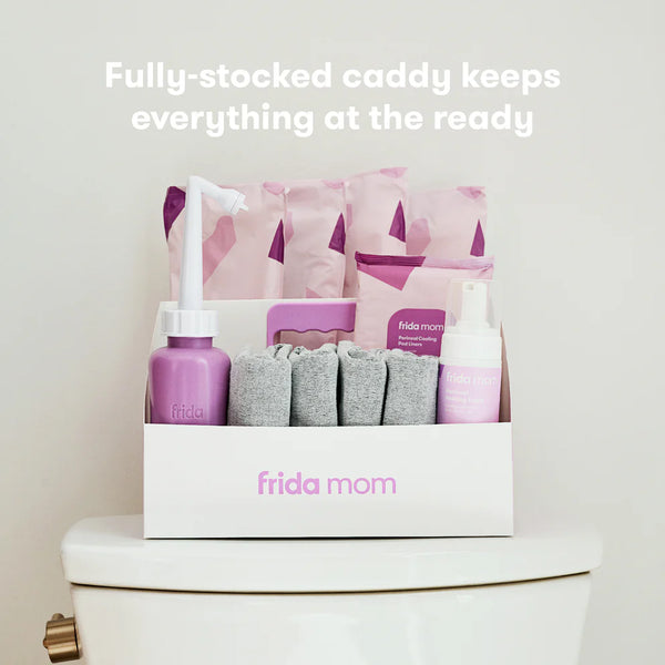 Frida Mom 15 Pc Labor and Delivery + Postpartum Recovery Kit Gift Set for Baby Showers & Mom to Be