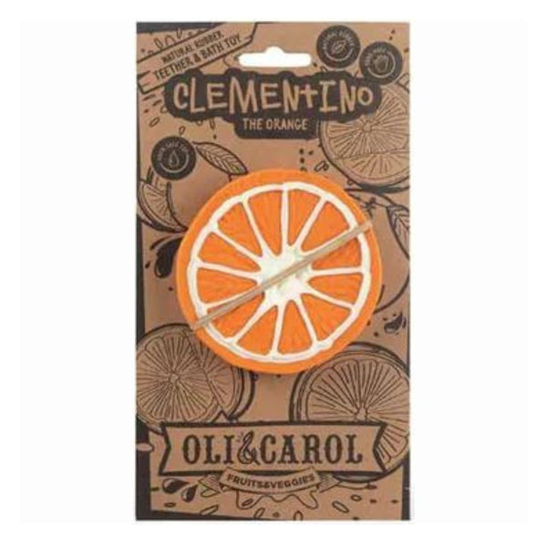 Clementino The Orange Natural Rubber Teether