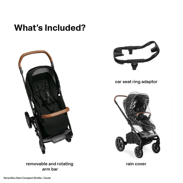 Mixx Next Compact Stroller - Caviar