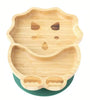 Eco Rascals Bamboo Dinosaur Suction Plate - Green