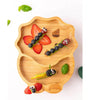 Eco Rascals Bamboo Dinosaur Suction Plate - Green