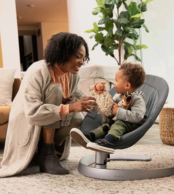 Nuna LEAF Grow Baby Swing & Bouncer - Thyme - Dezine Kids