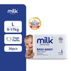 Milk Baby Diaper Yoga Pants, Size L, 36 Pcs, 9 To 17 KG, Carton Box - Dezine Kids