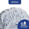 Milk Baby Diaper Flexi Tape , Size L (36 Pcs) 9-17 Kgs, Carton Box - Dezine Kids