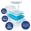 Milk Baby Diaper Flexi Tape , Size L, 36 Pcs, 9 To 17 KG - Dezine Kids