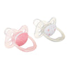 Pink Stars Advantage Pacifiers (Stage 1) | Pack Of 2