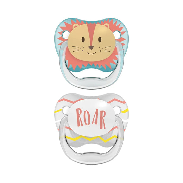 Dr.Browns PreVent Pacifiers Printed Shield Soother, Stage 1, 2-Pack - Dezine Kids