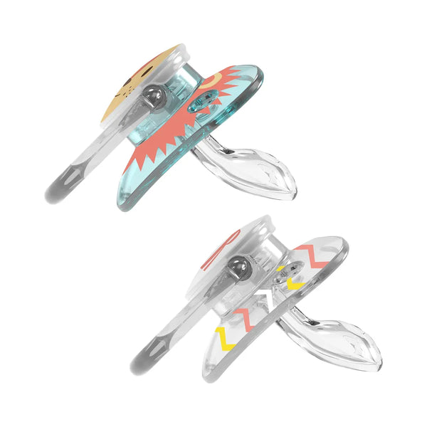 Dr.Browns PreVent Pacifiers Printed Shield Soother, Stage 1, 2-Pack - Dezine Kids