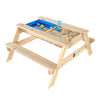 Plum Surfside Sand & Water Wooden Picnic Table