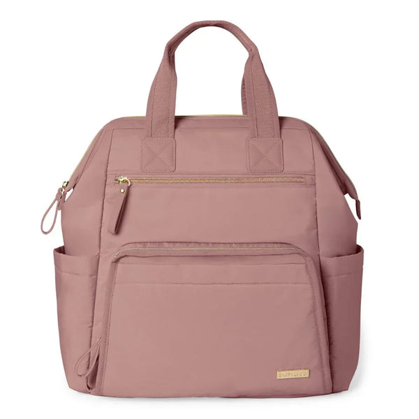 Skip Hop Mainframe Wide Open Backpack Diaper Bag - Dusty Rose