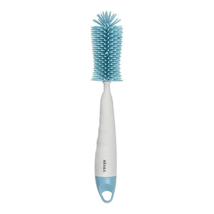 Beaba 2 in 1 Silicone Bottle Brush - Blue
