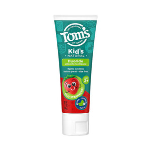 Tom's Outrageous Kids Fluoride Natural Toothpaste - Silly Strawberry
