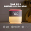 Frida Baby 3-in-1 Alarm Clock + Sound Machine + Nightlight , Wake Up Light Sunrise Alarm Clock, Noise Soother, Sleep Trainer - White