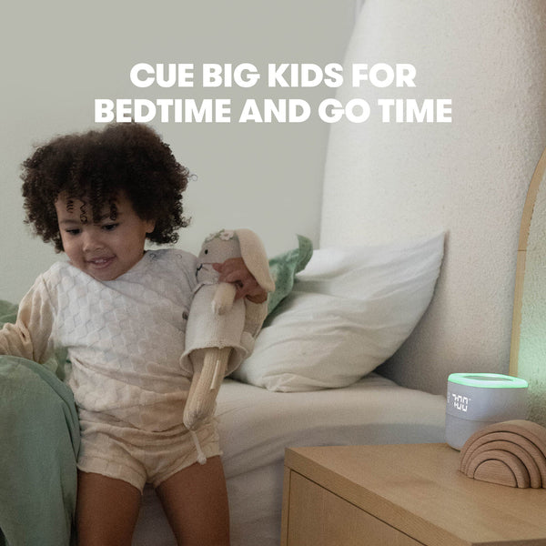 Frida Baby 3-in-1 Alarm Clock + Sound Machine + Nightlight , Wake Up Light Sunrise Alarm Clock, Noise Soother, Sleep Trainer - White