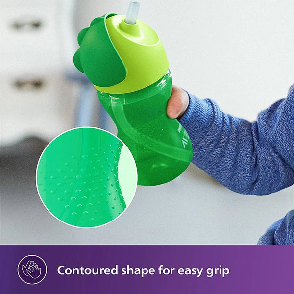 Philips Avent Bendy Straw Cup 300ml - Green
