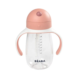 Beaba Straw Cup 300ml - Vintage Pink