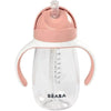 Beaba Straw Cup 300ml - Vintage Pink - Dezine Kids