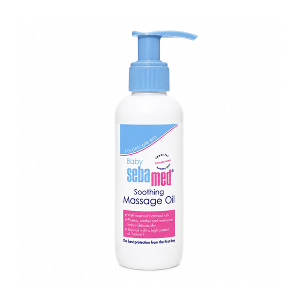 Sebamed Soothing Baby Massage Oil 95% Natural Soya Oil - 150ml