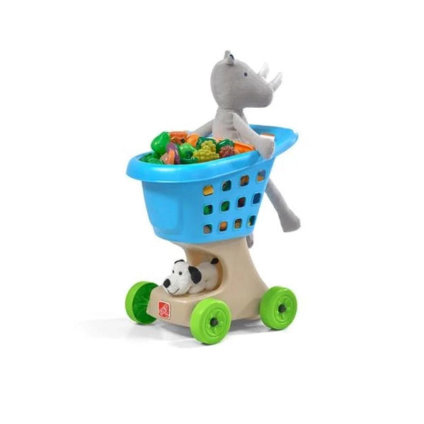 Step2 Little Helper's Shopping Cart - Blue - Dezine Kids