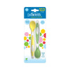 Dr.Browns Soft-Tip Spoon, 2-Pack (Yellow, Green) - Dezine Kids