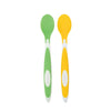 Dr.Browns Soft-Tip Spoon, 2-Pack (Yellow, Green) - Dezine Kids