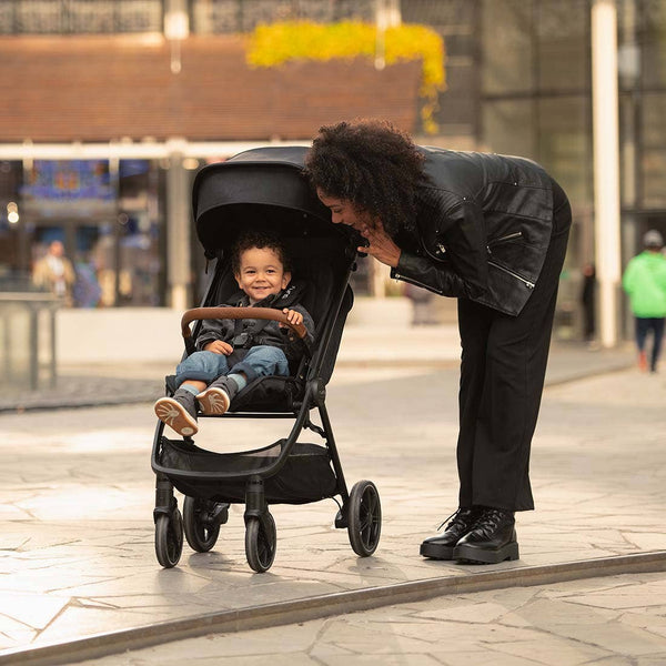 Stroller Trvl Lx Caviar - dezinekids.com