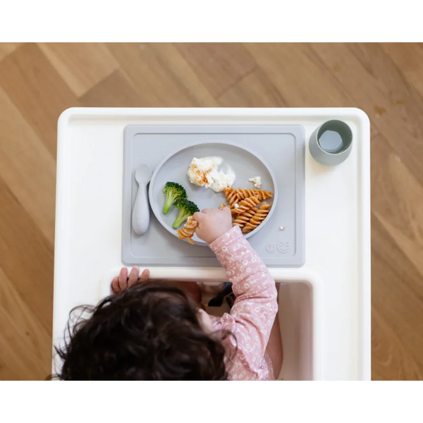 Tiny Plate - Pewter - Dezine Kids