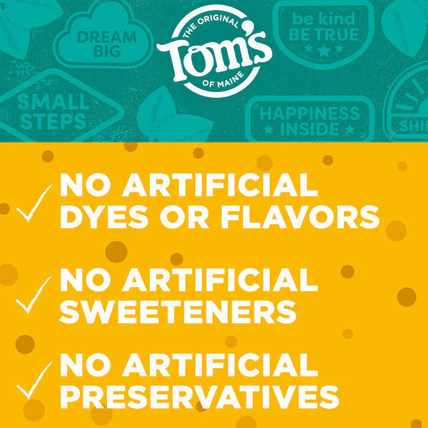 Tom's Outrageous Kids Fluoride Natural Toothpaste - Orange Mango
