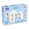 Chicco Baby Essential New Born Gift Set For Baby Shower & Baby Birthday, Pack of 5 - Blue