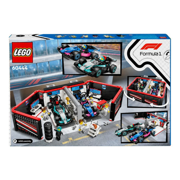 Lego City F1 Garage & Mercedes AMG & Alpine Cars