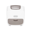 Ubbi Diaper Storage Caddy and Changing Mat - Taupe