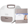 Ubbi Diaper Storage Caddy and Changing Mat - Taupe