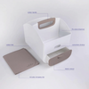 Ubbi Diaper Storage Caddy and Changing Mat - Taupe