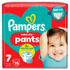Pampers Baby Dry Nappy Pants, Size 7 - 25 Pack