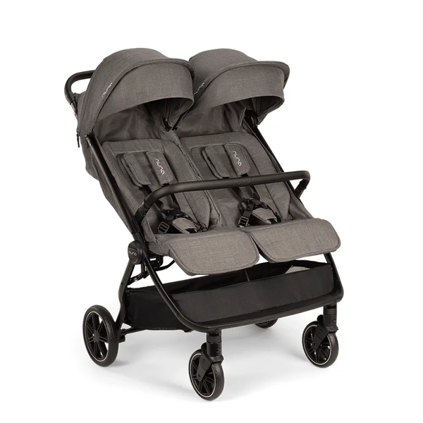 Nuna TRVL Dubl Twin Baby Stroller - Granite - Dezine Kids