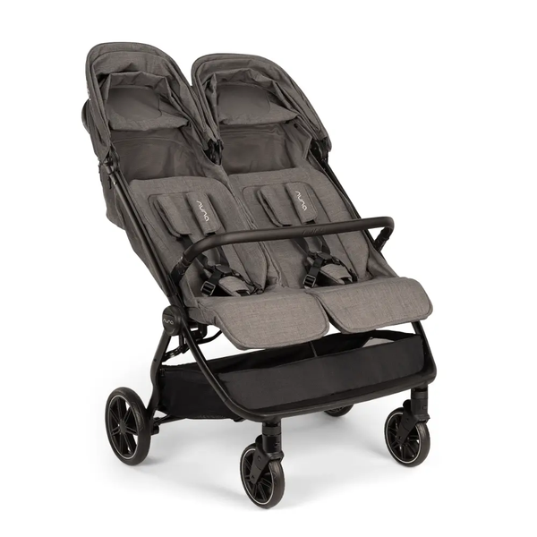 Nuna TRVL Dubl Twin Baby Stroller - Granite - Dezine Kids