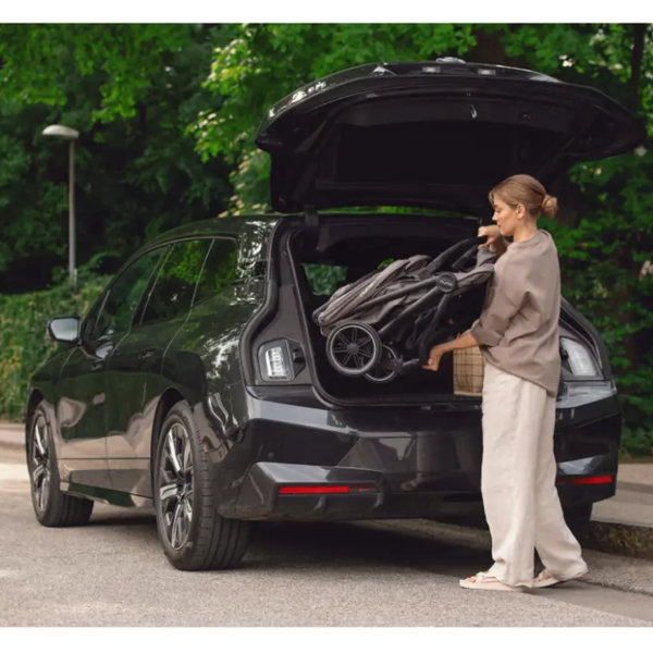 Nuna TRVL Dubl Twin Baby Stroller - Granite - Dezine Kids