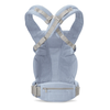 Ergobaby Omni Deluxe Baby Carrier - Lightweight Newborn to Toddler Carrier with Breathable Soft Mesh, Enhanced Lumbar Support, Adjustable Waistbelt & Cross Straps, Privacy Hood, 4 Carry Positions, 6 Storage Pockets, 3-20Kgs, Birth - 4 Years, Serene Blue - Dezine Kids