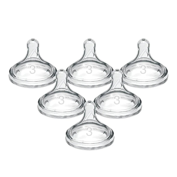 Dr.Browns Options+ Wide Neck Teats, Pack of 6