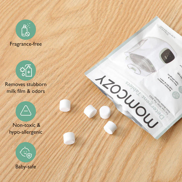 Momcozy Detergent Tablets For KleanPal Pro Bottle Washer - 120 Tablets