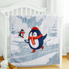 Cozy baby blanket – gentle on skin, soft and warm for newborns