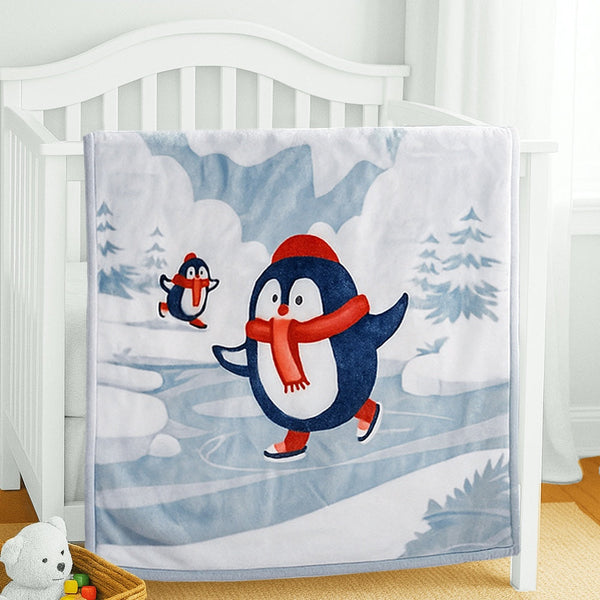 Cozy baby blanket – gentle on skin, soft and warm for newborns