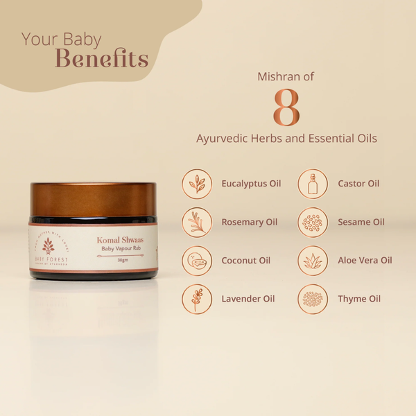 Baby Forest plant based cold relief balm for babies