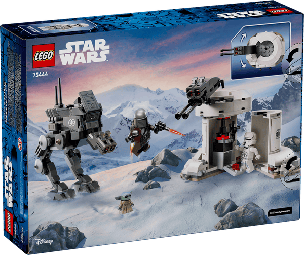 Lego Star Wars: The Mandalorian and Grogu AT-RT Attack Toy Building Set