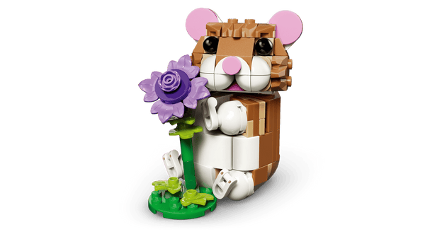 Lego Creator 3 in 1 Cute Hamster with a Flower - Dezine Kids