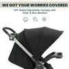 Chicco Bravo Stroller - Black - Dezine Kids