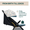Chicco Glee Joyful Stroller - Teal - Dezine Kids