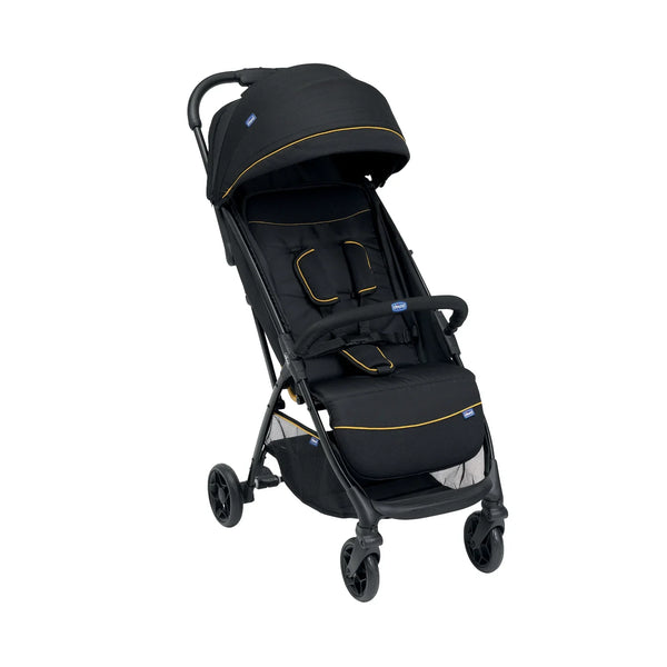 Chicco Glee Compact & Travel Stroller - Uneven Black - Dezine Kids