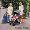 Chicco Goody XPlus Stroller - Black Re Lux - Dezine Kids